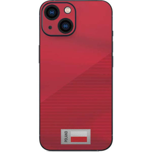 Poland Soccer Flag iPhone 13 Mini Skin